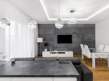 Saratoga leathered countertop