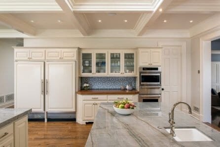 Transform your kitchen with a stunning Quartzite island countertop that combines elegance and functionality.