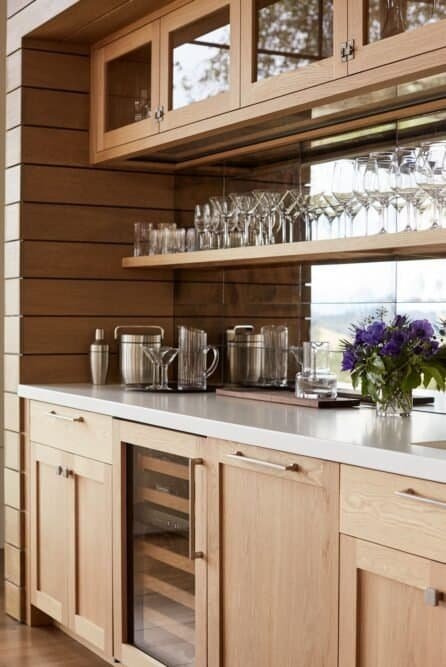Explore the stylish options of wood look cabinets for your home.
