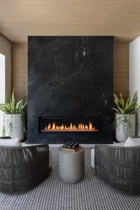 Explore the elegance of fireplace black granite in your home design. Discover its timeless beauty and durability.